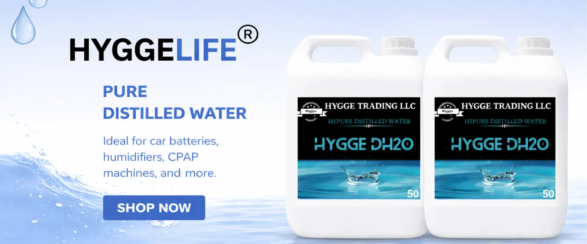 Hygge Uae Distiled Water