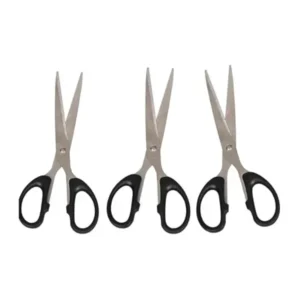 Hyggelife® 3Pack Stainless Steel Scissors, Black