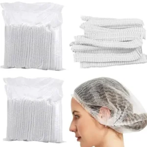 Hyggelife® Disposable Hairnet, White, 500-Pieces